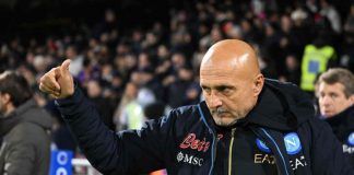 Luciano Spalletti saluta