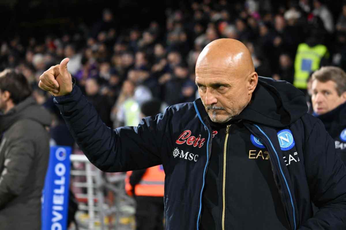 Luciano Spalletti saluta