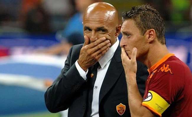 Totti e Spalletti fanno la pace