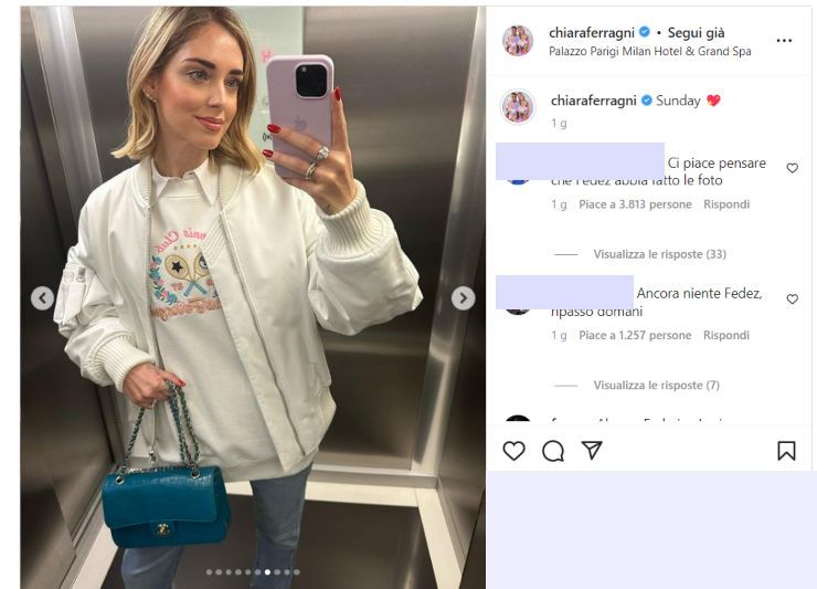 Chiara Ferragni social