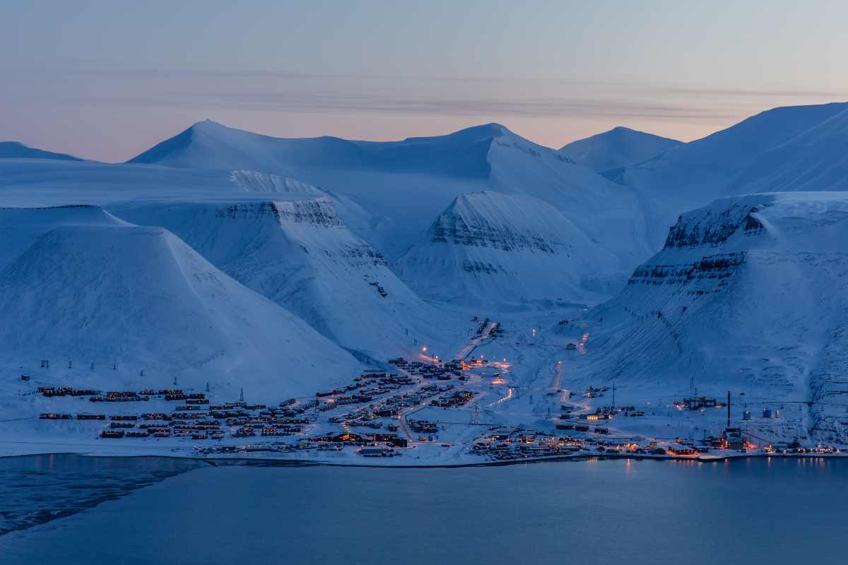 Longyearbyen isole Svalbard
