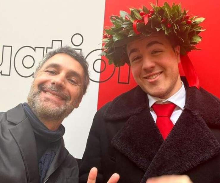 Raoul Bova e la gioia per il figlio