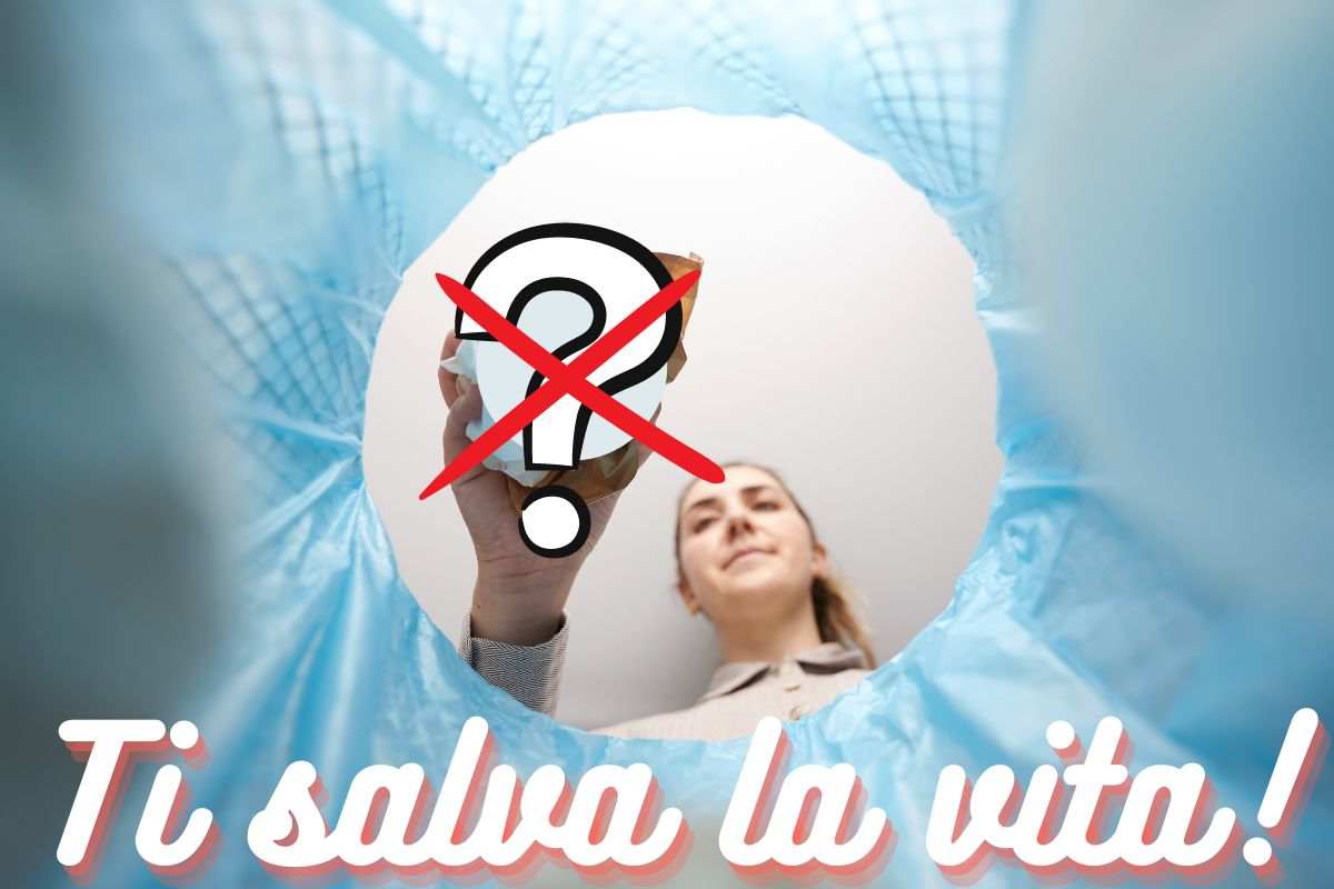 un materiale salva-vita da non buttare mai