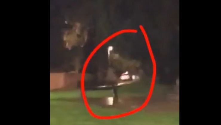 fantasma, beccato in un video inquietante 