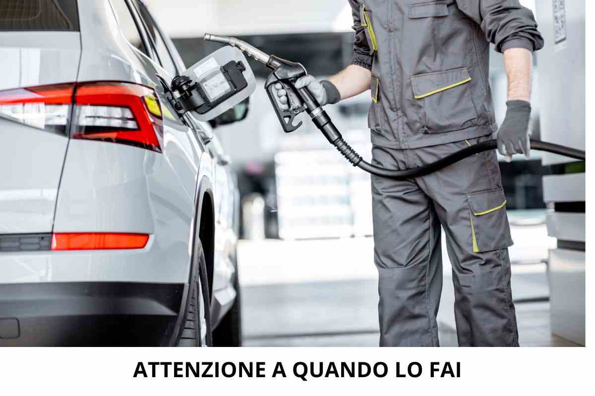 auto rifnornimento benzina