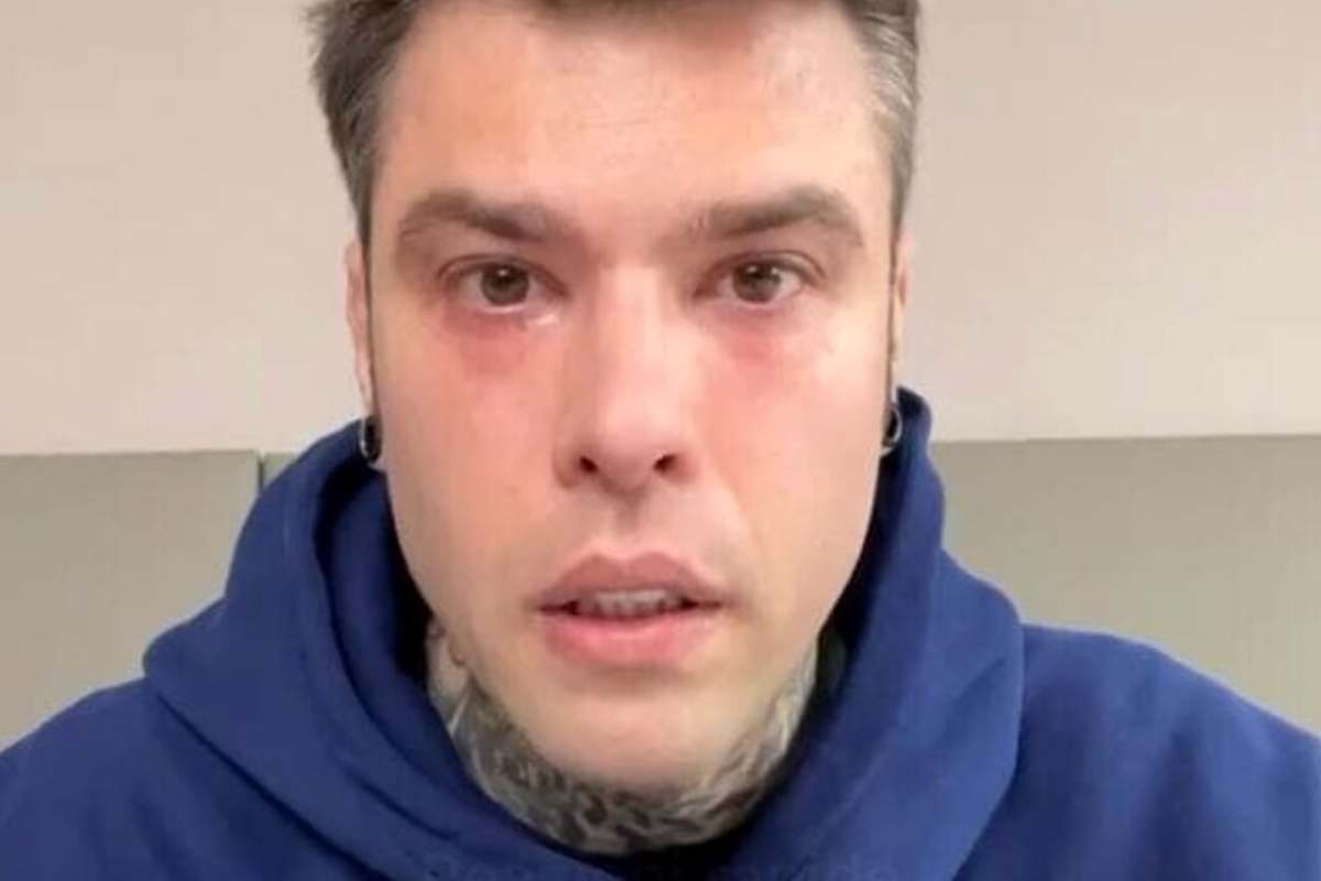 Fedez piange