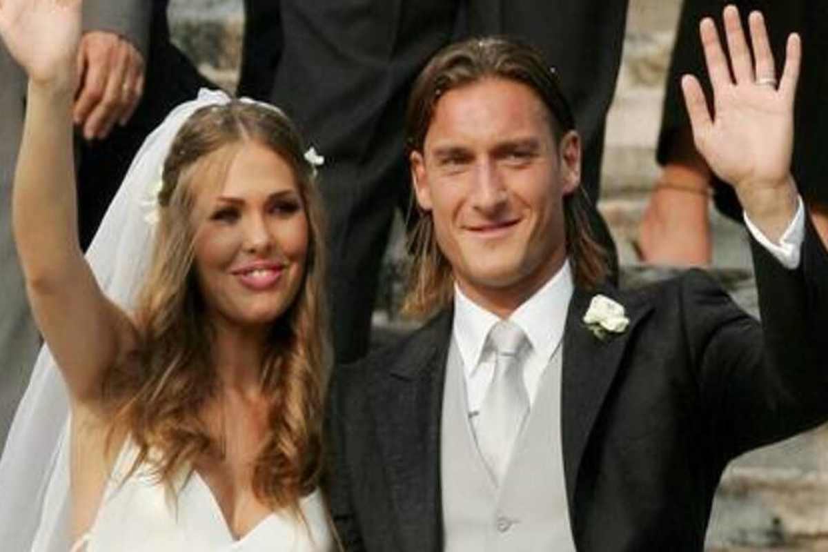 Francesco Totti e Ilary Blasi, matrimonio