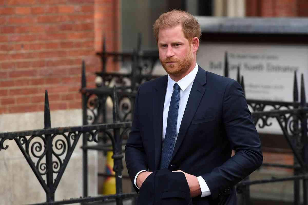 Harry a Londra senza Meghan