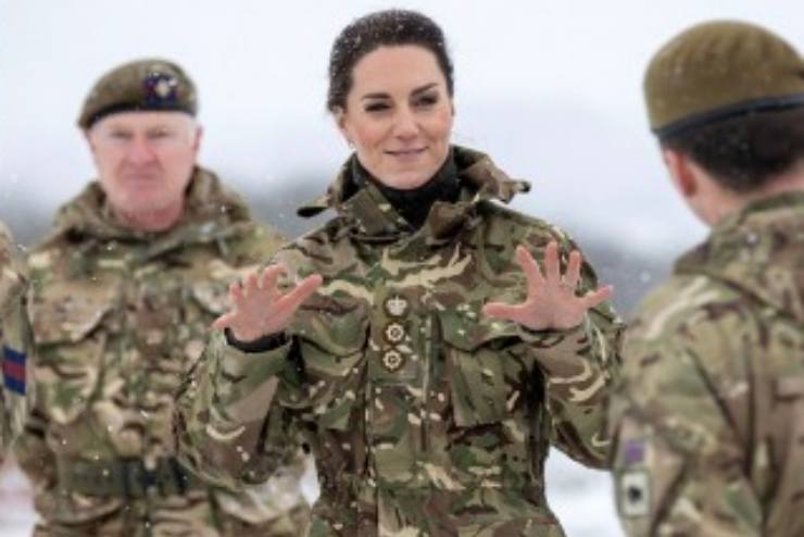 Kate Middleton Tuta mimetica