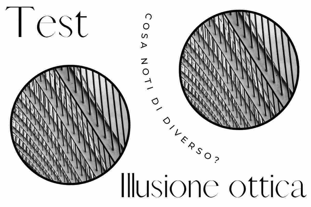 test visivo illusione ottica