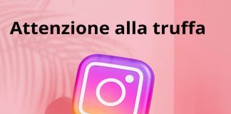 Nuova truffa su Instagram