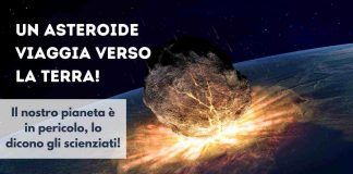 asteroide viaggia verso il nostro pianeta