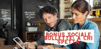 bonus sociale bollette