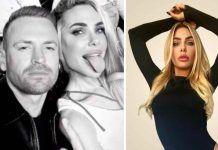 ilary blasi scatenata al concerto la foto