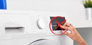 tasto lavatrice pericoloso