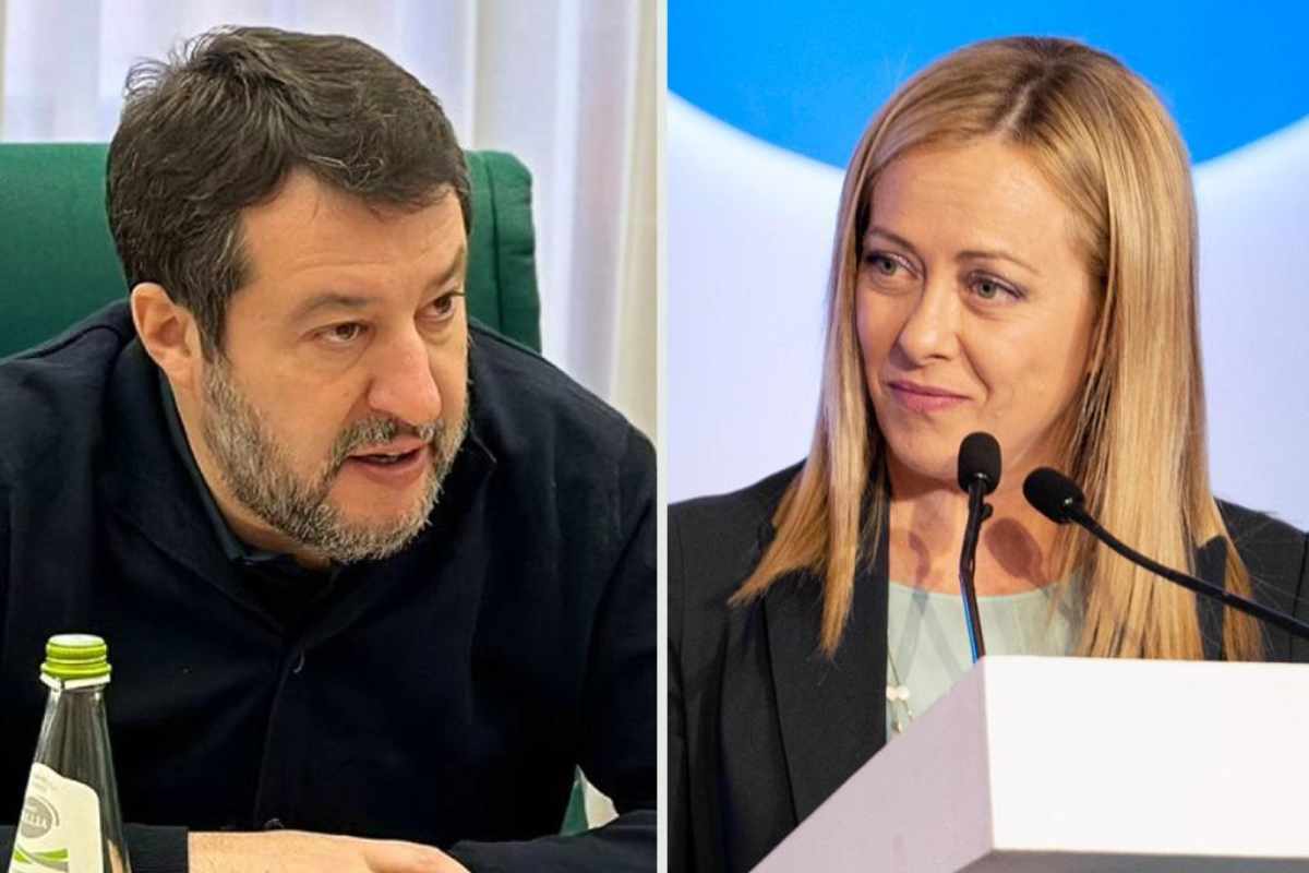 Matteo Salvini e Giorgia Meloni