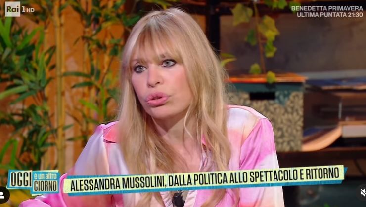 Alessandra Mussolini tv