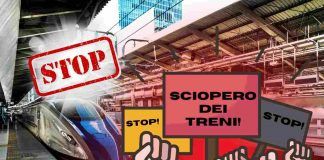 sciopero dei treni, tutte le tratte