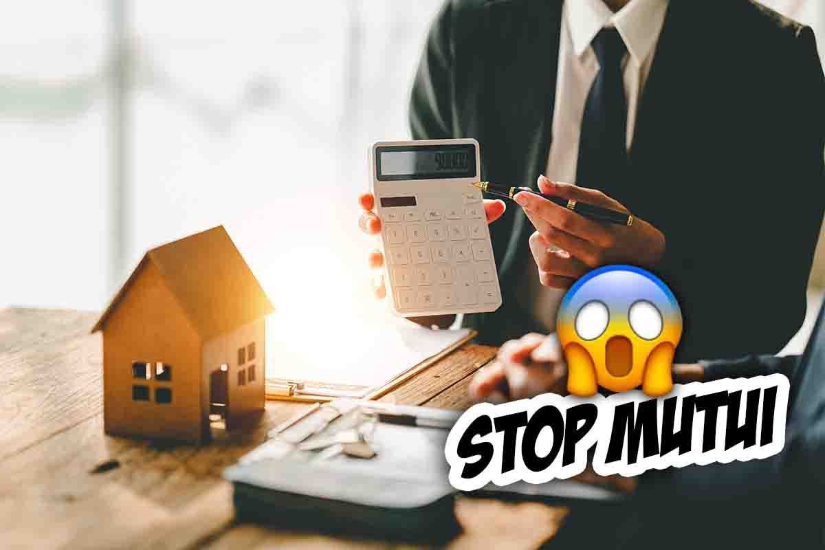 Preoccupazione per lo stop ai mutui